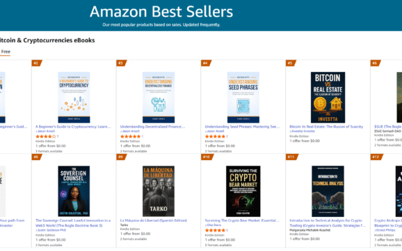 Mastering Crypto Series Hits #1–4 on Amazon Best Sellers!
