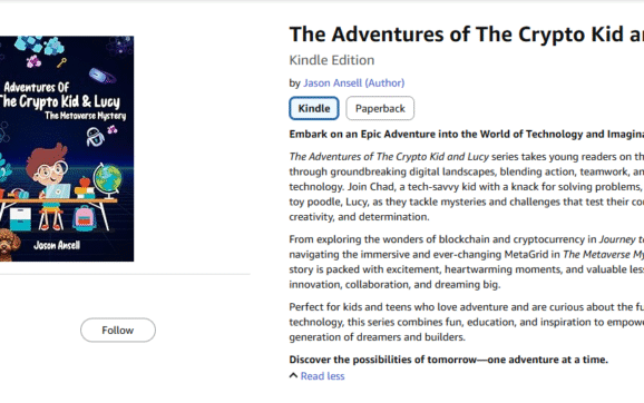 The Adventures of The Crypto Kid and Lucy — Free Book Series Promo!