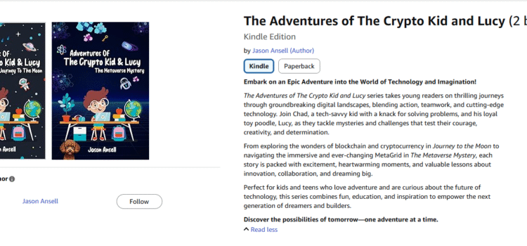 The Adventures of The Crypto Kid and Lucy — Free Book Series Promo!