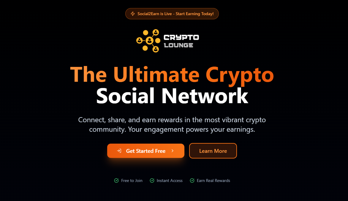 Introducing CryptoLounge — The Ultimate SocialFi Platform for the Crypto Community