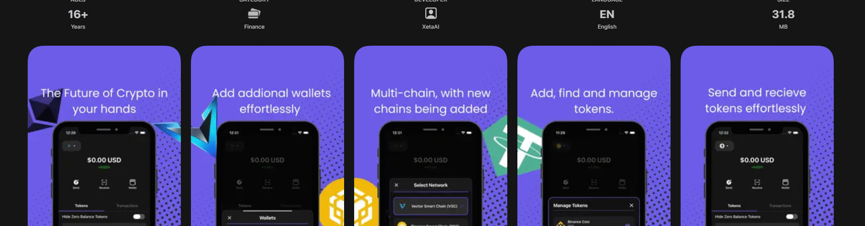 Introducing the XetaAI XI Wallet: The First Web3 Wallet With Vector Smart Chain Built In