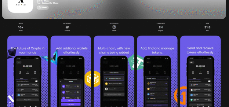 Introducing the XetaAI XI Wallet: The First Web3 Wallet With Vector Smart Chain Built In