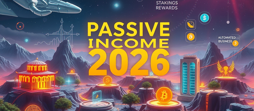 Passive Income in 2026: Digital Assets, Staking, AI Tools & More