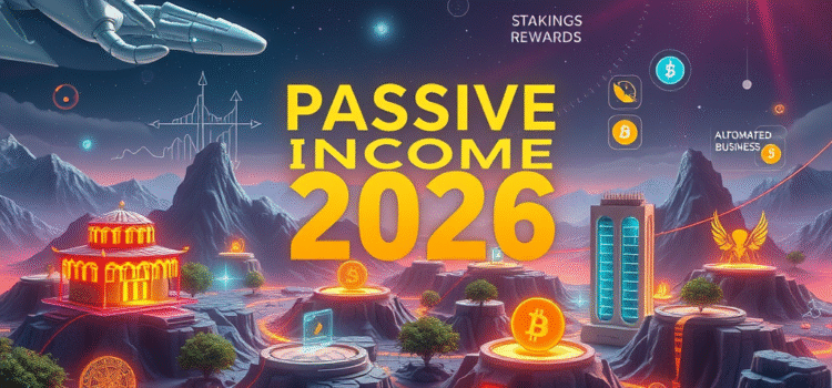 Passive Income in 2026: Digital Assets, Staking, AI Tools & More